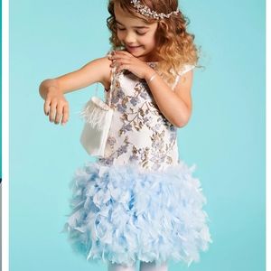 Chasing fireflies halabaloo feather party dress 8 12